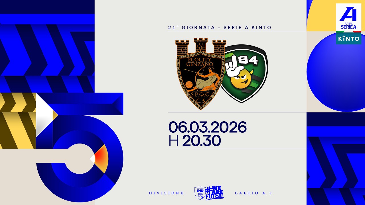 Ecocity Genzano-L84 Torino | 21ª giornata | Serie A KINTO 2025/2026