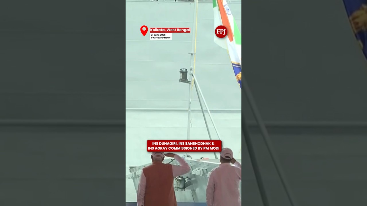 PM Modi Commissions 3 Powerful Indian Navy Ships #indiannavy #pmmodi