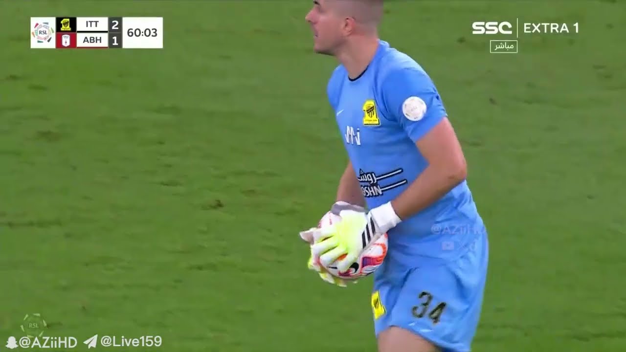مارسيلو جروهي حارس الشباب الجديد أبرز ماقدمه في كل المواسم التي لعبها مع الاتحاد🚨 تابعو حساباتي تحت