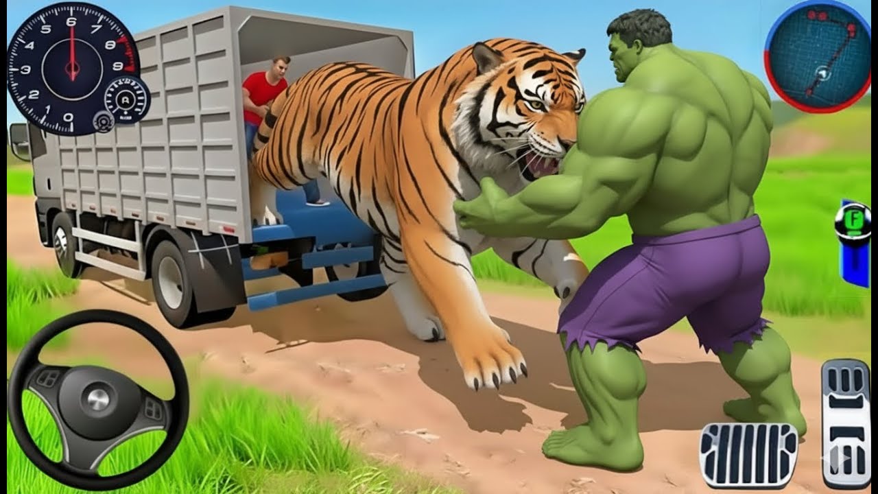Animal Cargo Truck Driving Game 3D - Animal Transport Cargo Truck 2026 - Android Gameplay