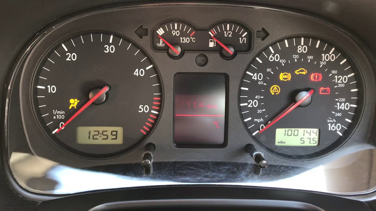 VW 1.9 PD 110 TDI RETRO MK4 START UP