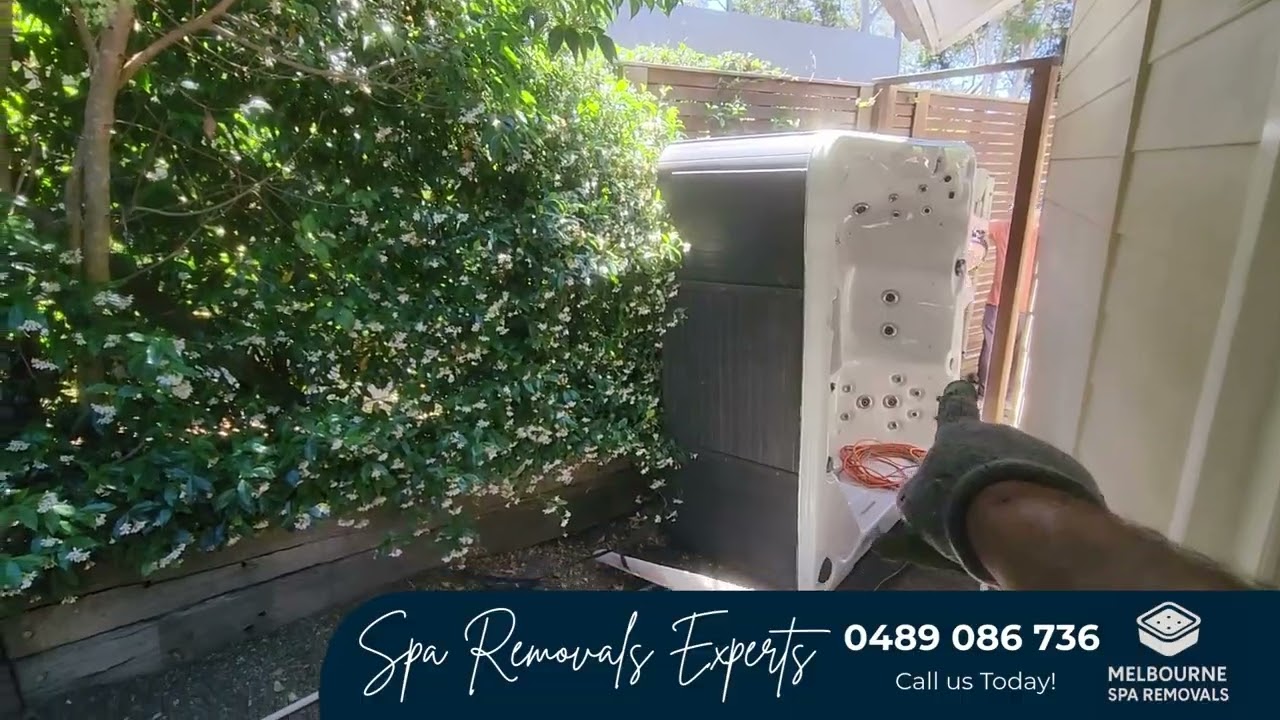 2m Spa Relocation in Warranwood | Tight Side Access, No Damage