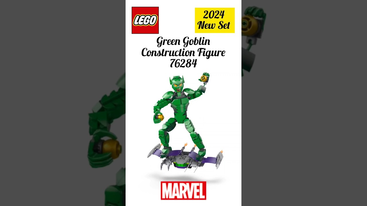 Lego Marvel Green Goblin Construction Figure 76284