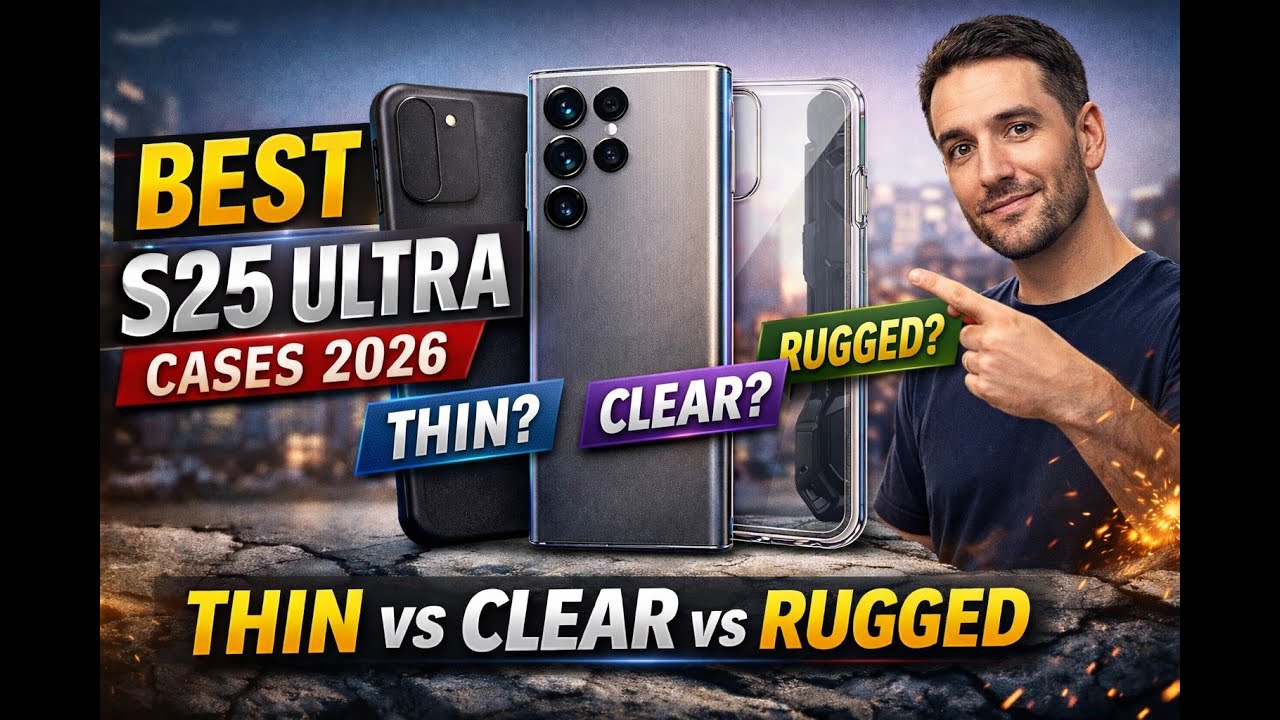Best S25 Ultra Cases in 2026  Thin vs  Rugged Protection Tested