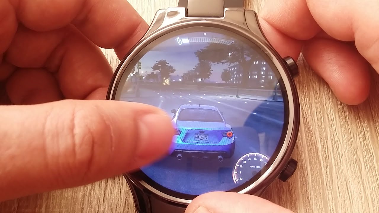Need for Speed No Limits On Kospet Prime 2 Smartwatch Android 10 4GB+64GB MT6762 1600mAh PLAY GAMES