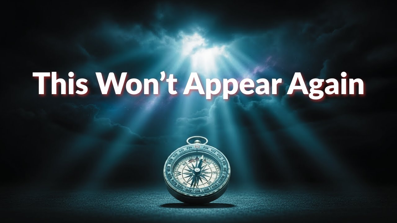This Will Only Appear To You Once, Right Before A BIG Change.