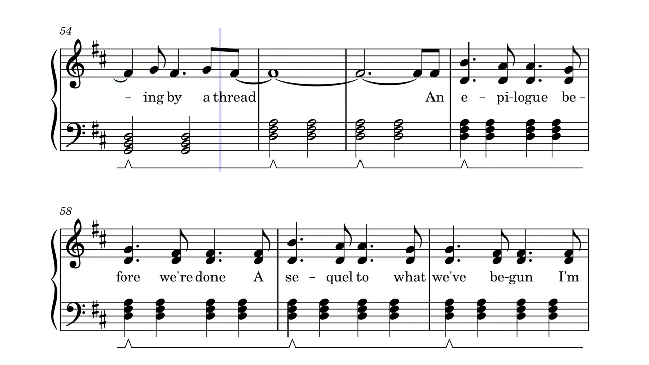 Story of Another Us- 5 Seconds of Summer (Piano Tutorial)