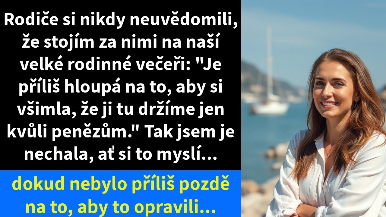 Rodiče si nikdy neuvědomili, že stojím za nimi na naší velké rodinné večeři: 
