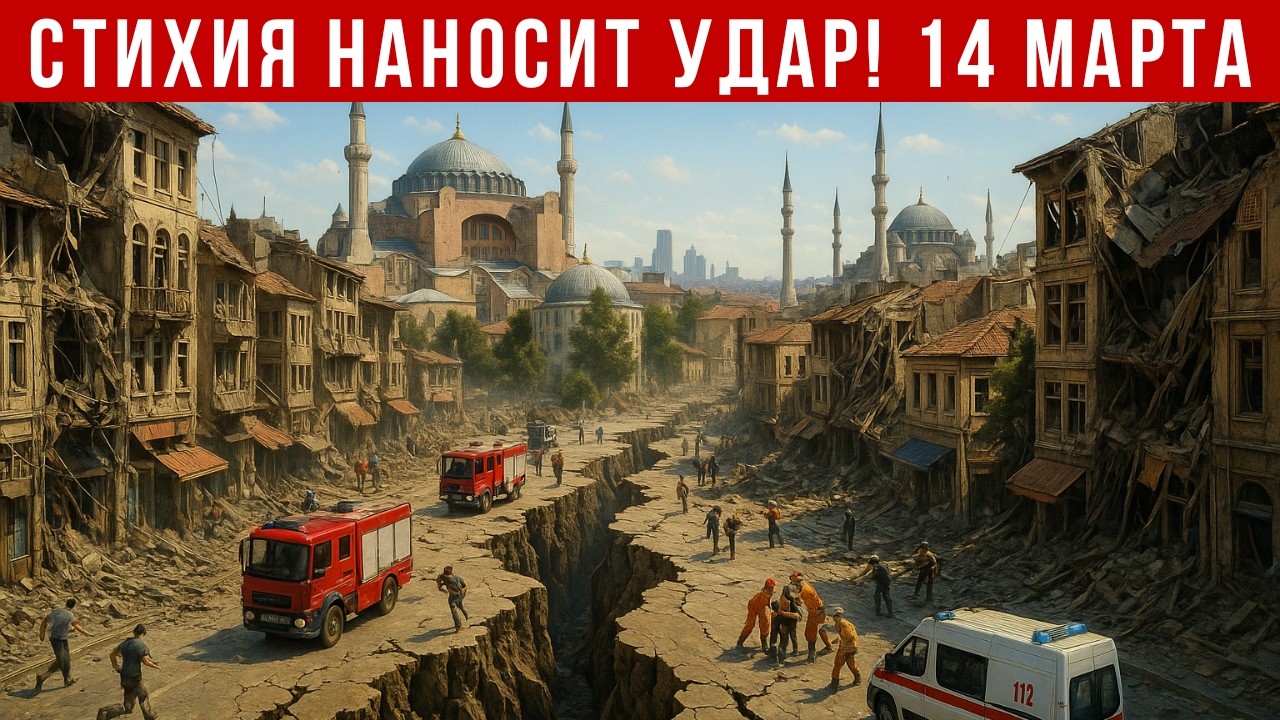 Новости Сегодня 14.03.2026 - Катаклизмы, ЧП, События дня | Европа Индия США Россия Китай