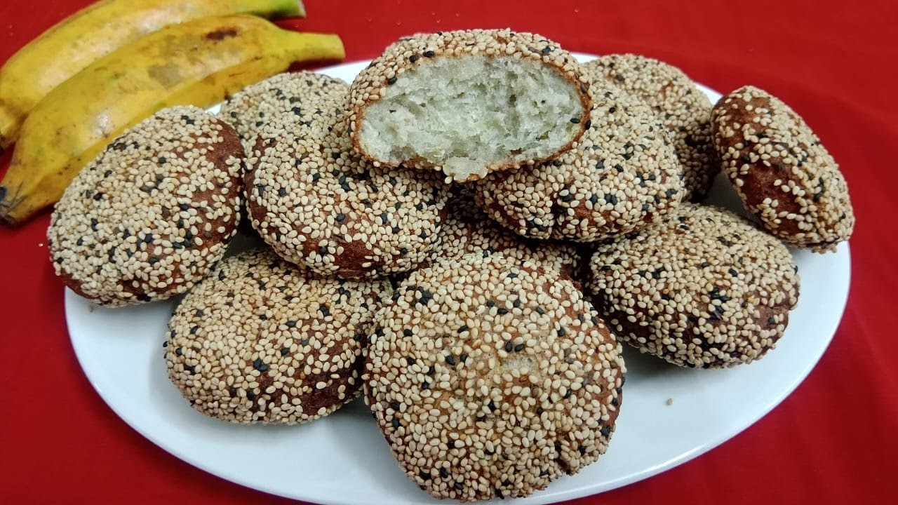 পাকা কলা আর তিল দিয়ে ইউনিক একটি নাস্তার রেসিপি । খেতে লাগে দারুন টেস্টি।