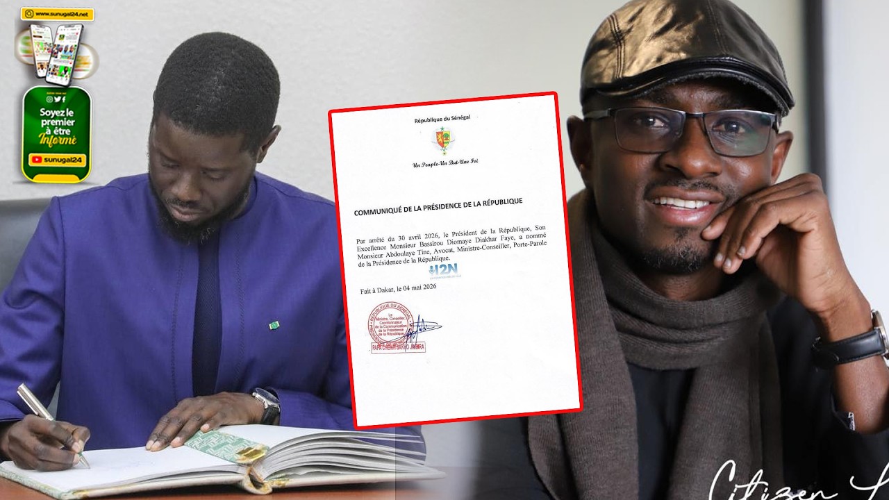 Urgent : Diomaye vient de limoger Ousseynou Ly &agrave; son poste