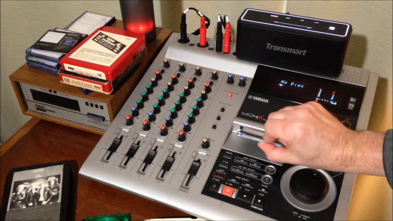 Quad 8-Tracks Recorded to Quad MiniDisc?