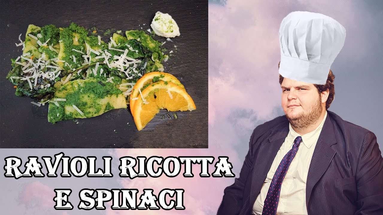 Pasta fatta in casa senza uova - ravioli ricotta e spinaci - ricette per la dieta #12
