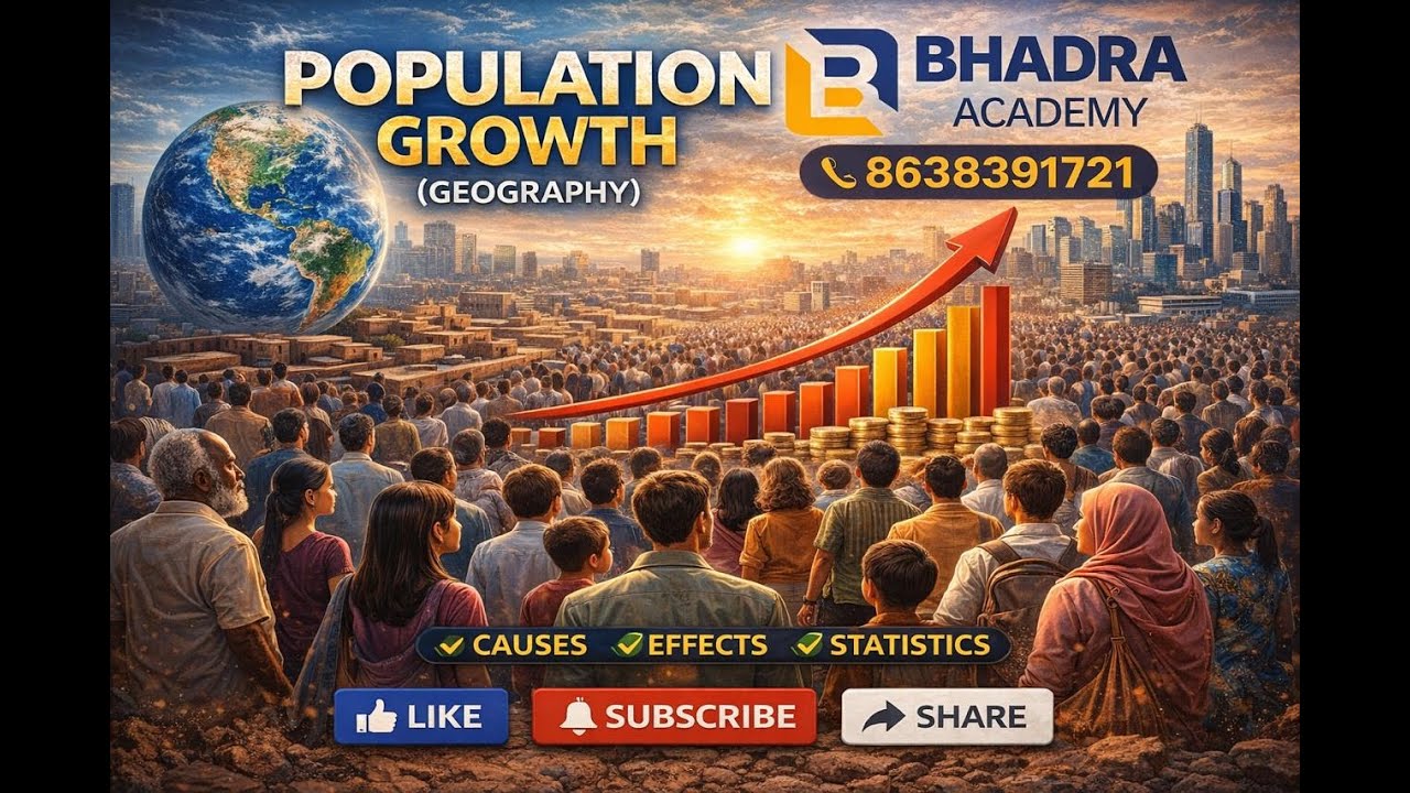 Population Growth | Geography | Bhadra Academy