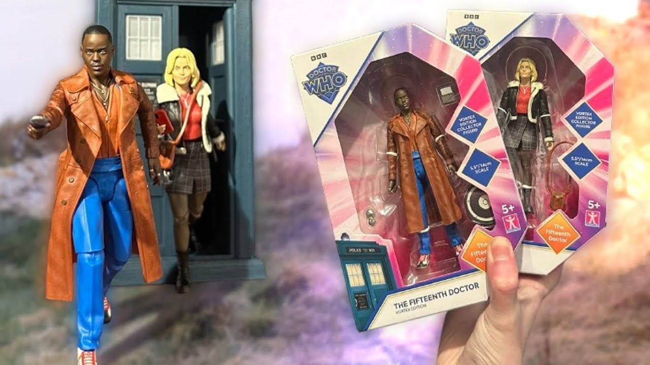The Best Doctor Who Figures Ever? 15th Doctor & Ruby Sunday Vortex Edition Review