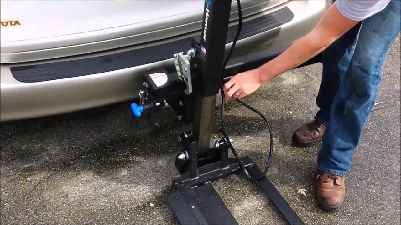 Harmar Auto Lift Installation