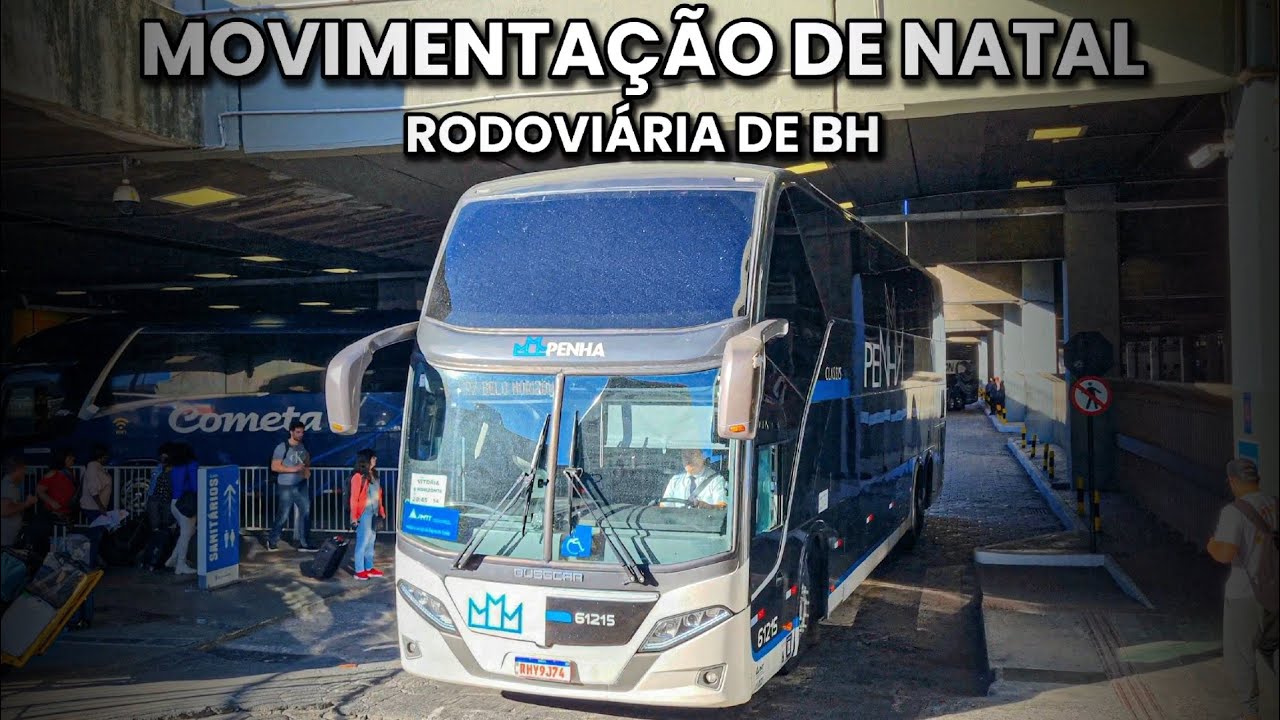 MEGA MOVIMENTO DE NATAL, NA RODOVIÁRIA DE BELO HORIZONTE 