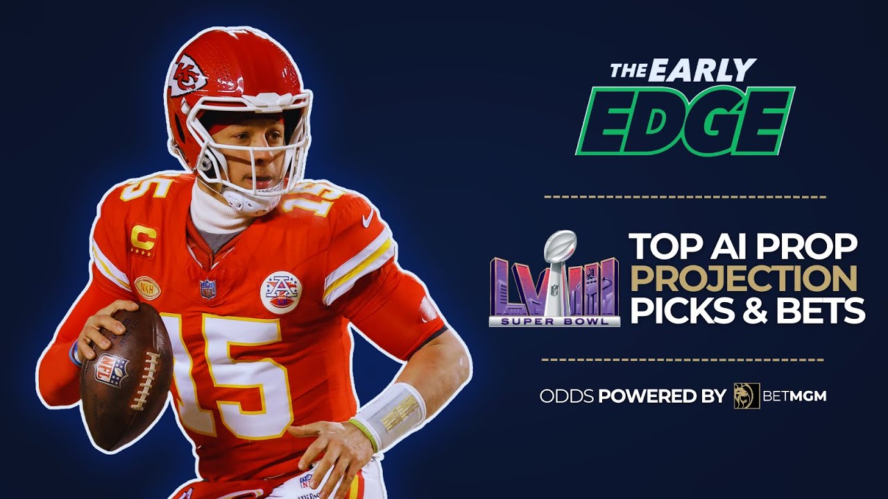 Super Bowl 58 AI Player Prop Projections and Picks! | The Early Edge
