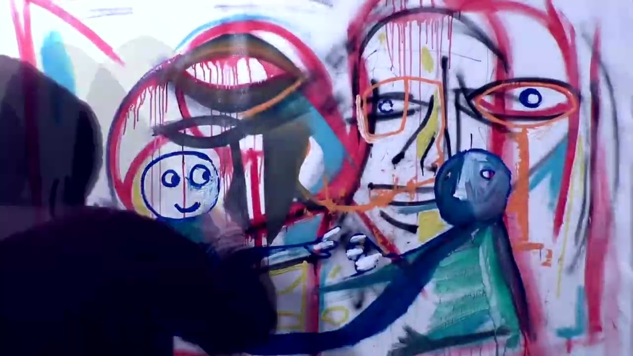 How I make ART Original Acrylic Painting