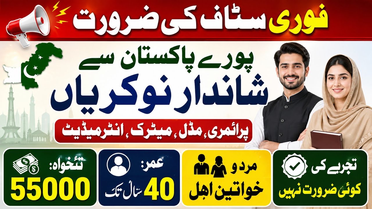 All Pakistan Government & Private Jobs 2026 | Latest Jobs in Pakistan | Private Jobs | Apply Online