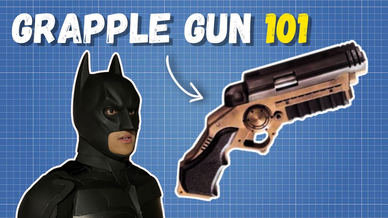 How Batman's Grappling Gun Works | PropWay Explains ft. Creality Ender 5 S1