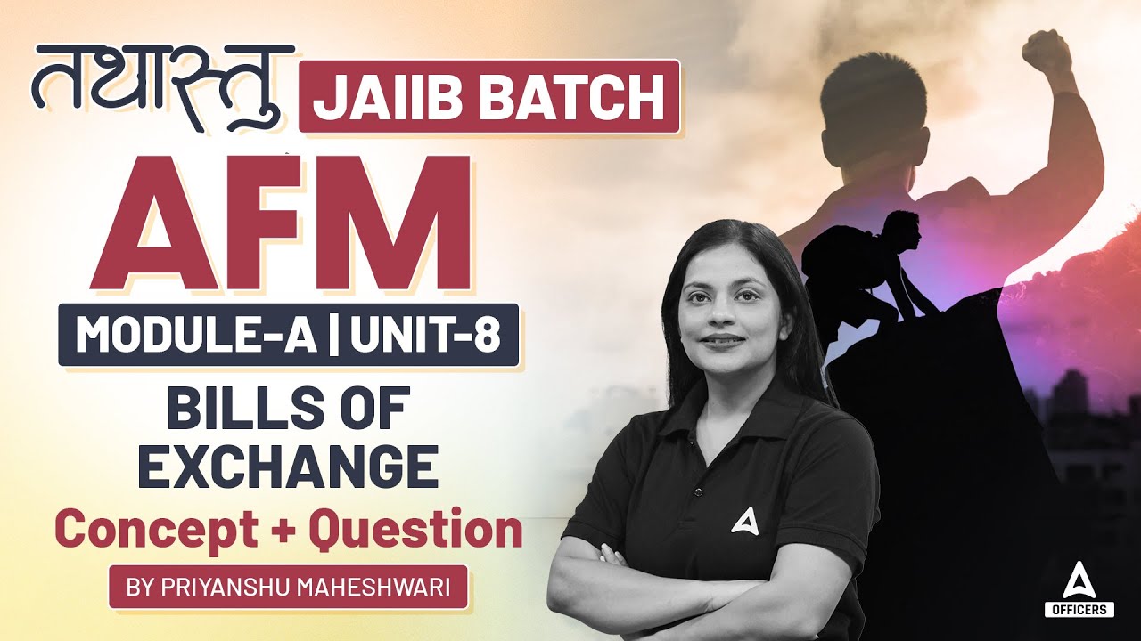 JAIIB Oct 2024 | JAIIB AFM Module A #8 | JAIIB Accounting And Finance | JAIIB 2024 Online Classes