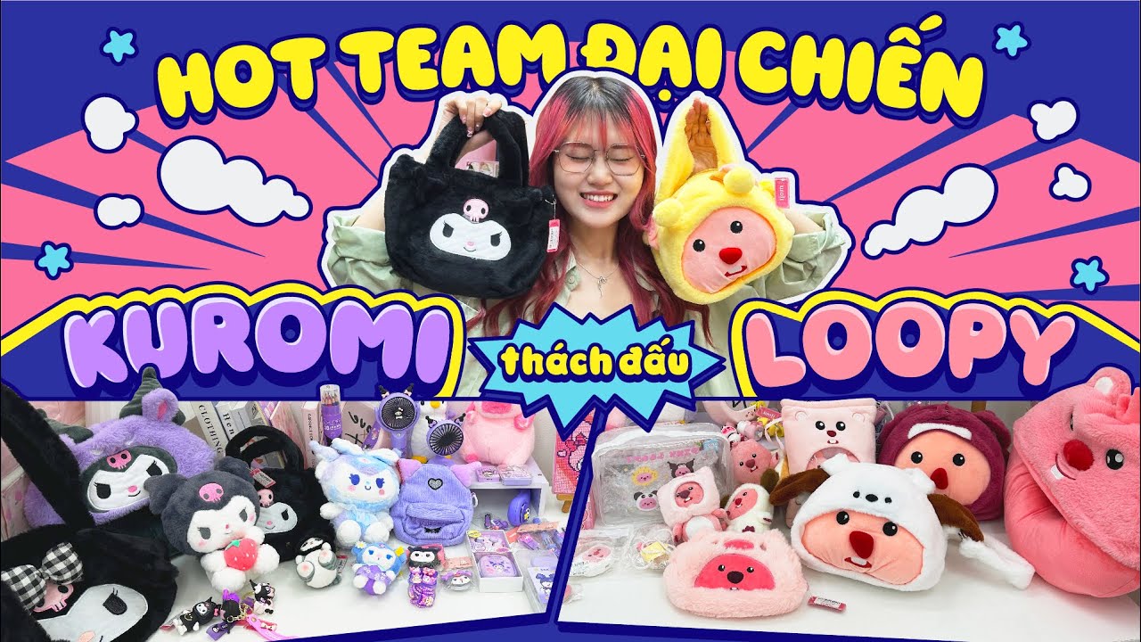 Hot team đại chiến: KUROMI THÁCH ĐẤU LOOPY - Moji Channel