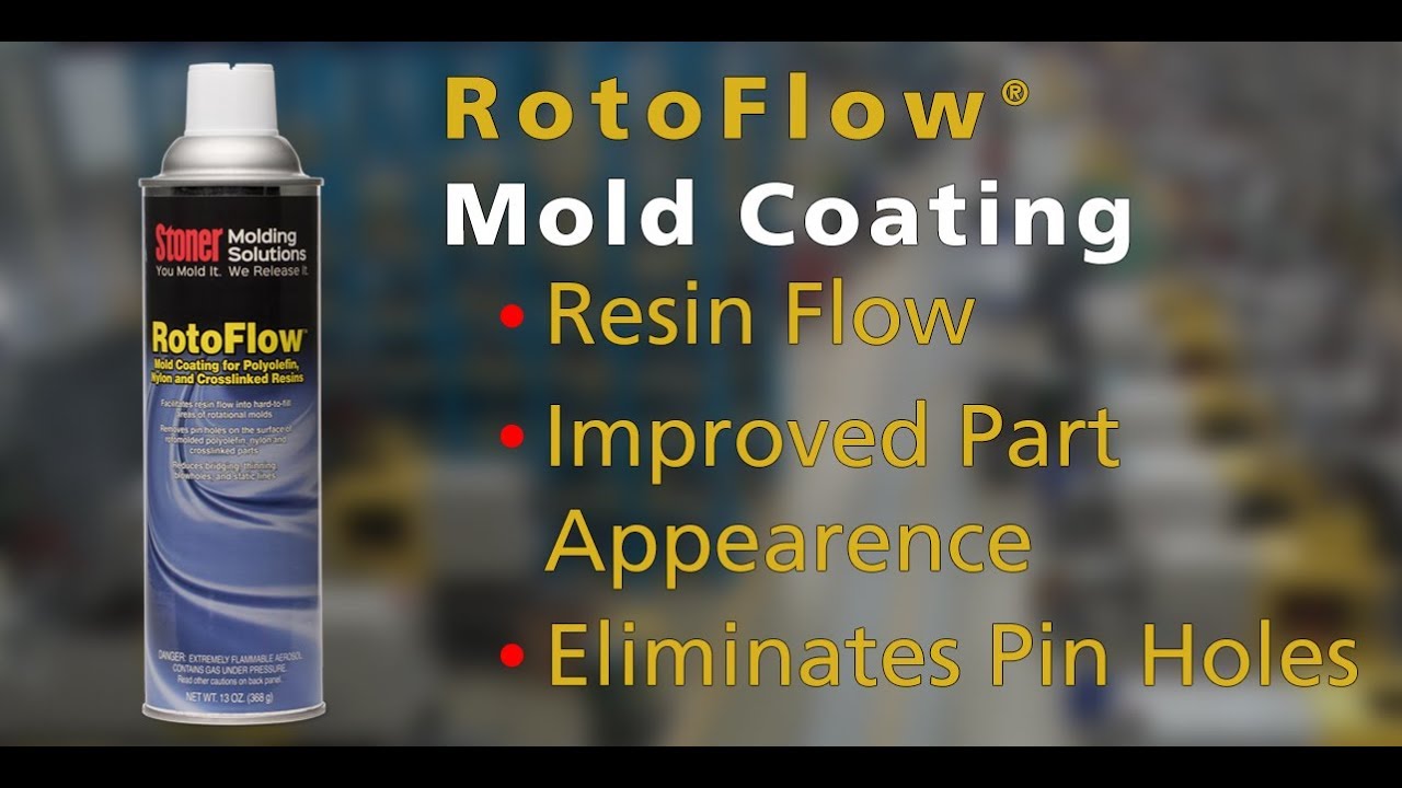 Stoner Molding RotoFlow&reg; TraSys&reg; 4000 Mold Coating for Rotational Molding