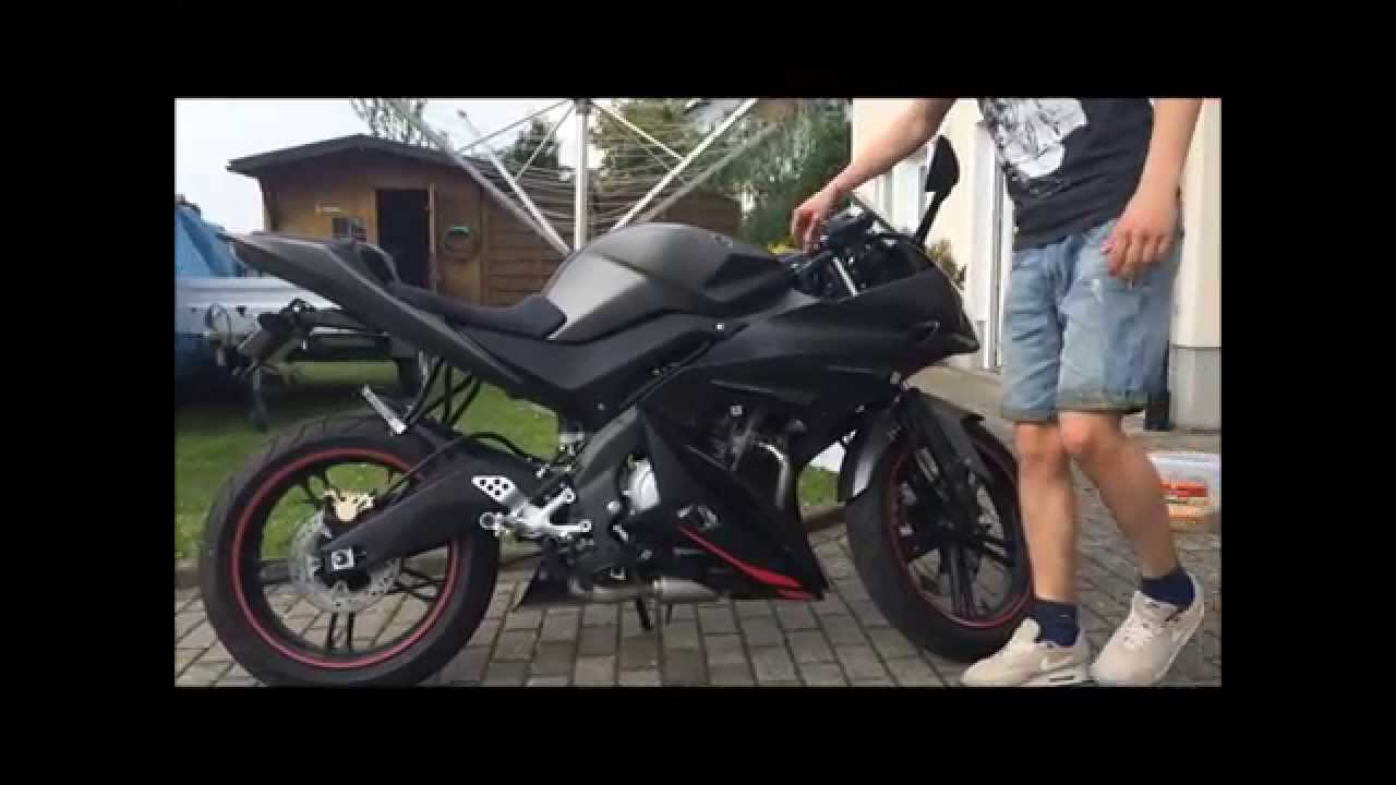 Yamaha YZF-R125 LeoVince SBK Unboxing, Soundcheck + FlyBy /// [HD]