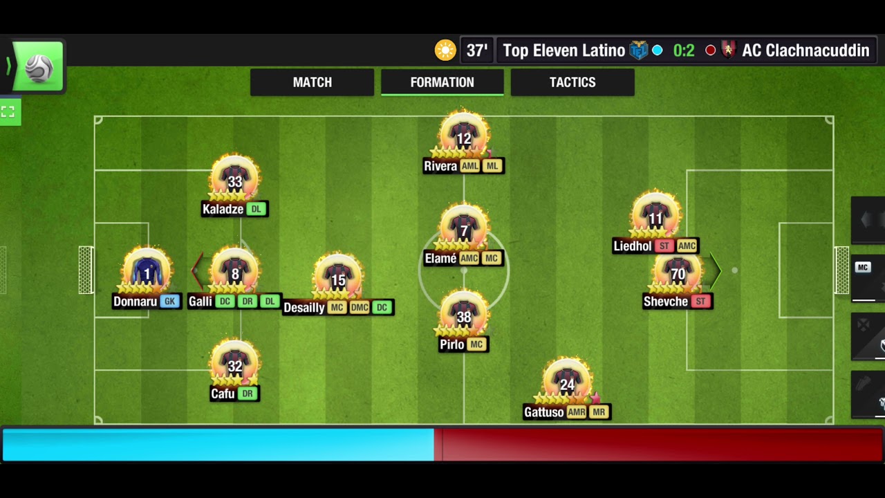 Top Eleven - Community Showdown 4:4 - Top Eleven Latino v AC Clachnacuddin