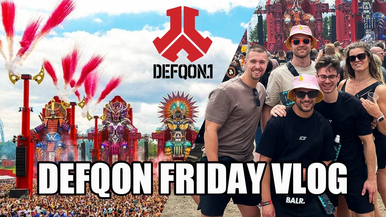 DEFQON Festival Friday Vlog 2024 (Weekend Experience)