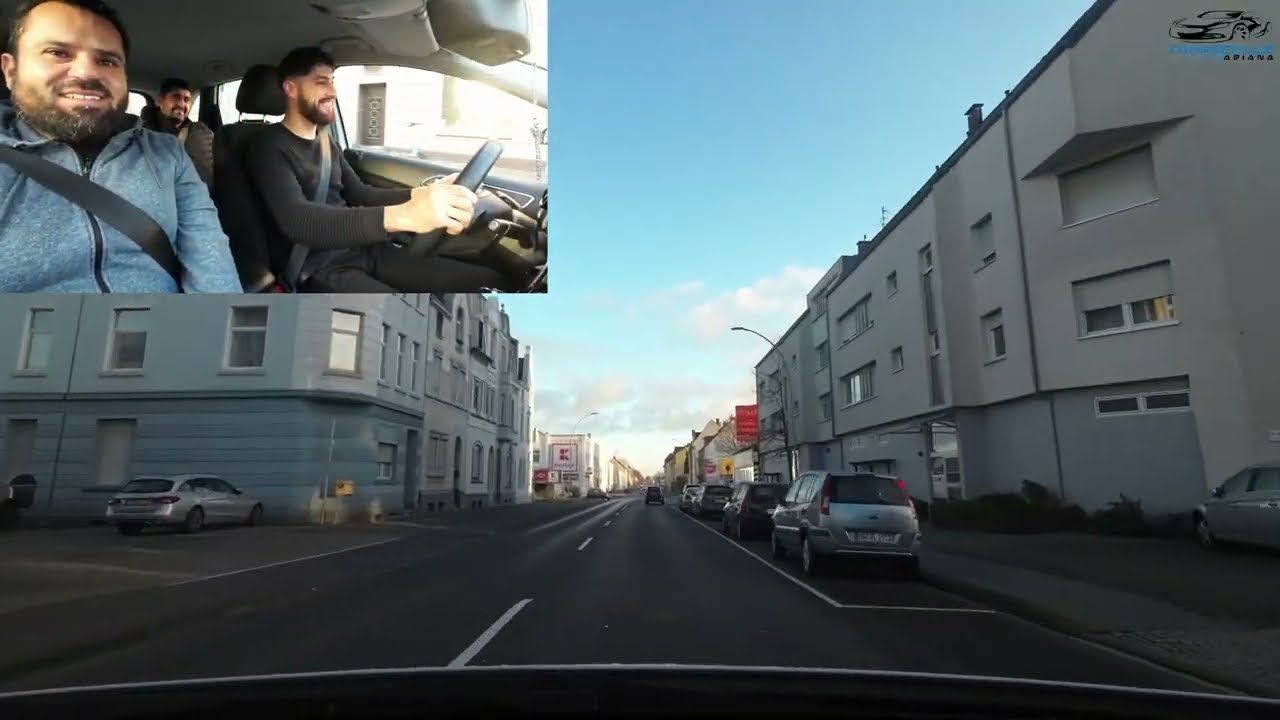(97) die letzte Fahrstunde vor der Praktische Fahrprüfung ( Deutsch / Arabisch ) mit Husam