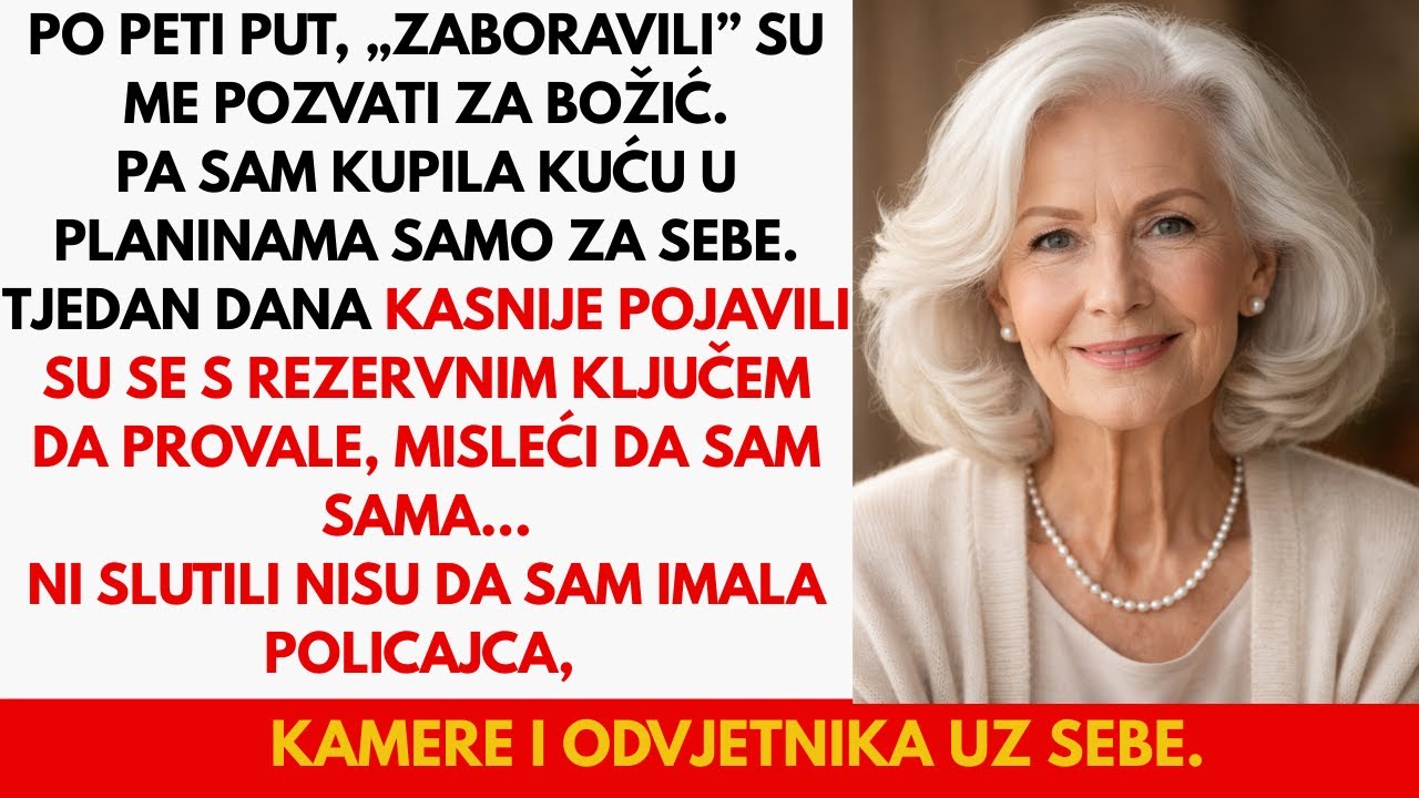 Pet Božića zaredom moja me obitelj izostavljala — zato sam ove godine kupio kuću u planinama.
