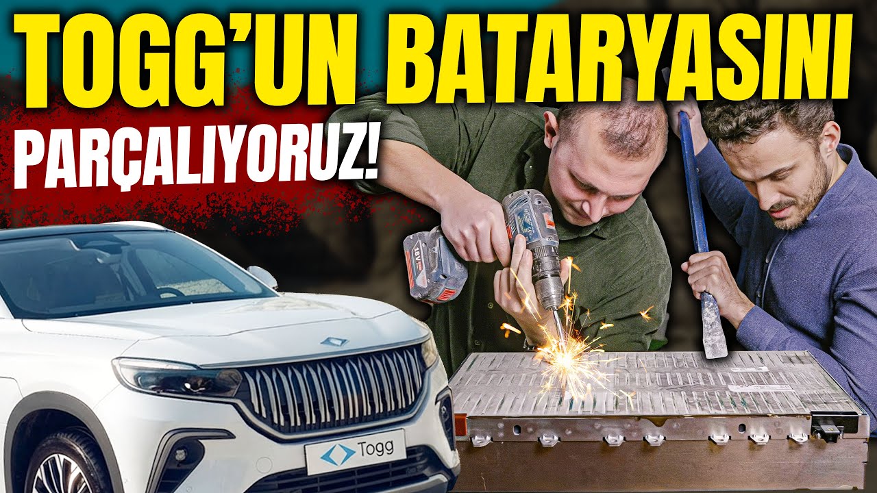 TOGG'un BATARYASINI PARÇALIYORUZ!