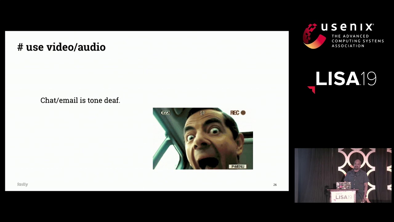 LISA19 - Distributed Sys Teams