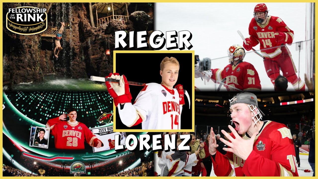 Rieger Lorenz Interview | Denver Hockey | Frozen Four | Minnesota Wild Prospects | DC & Zeev Buium