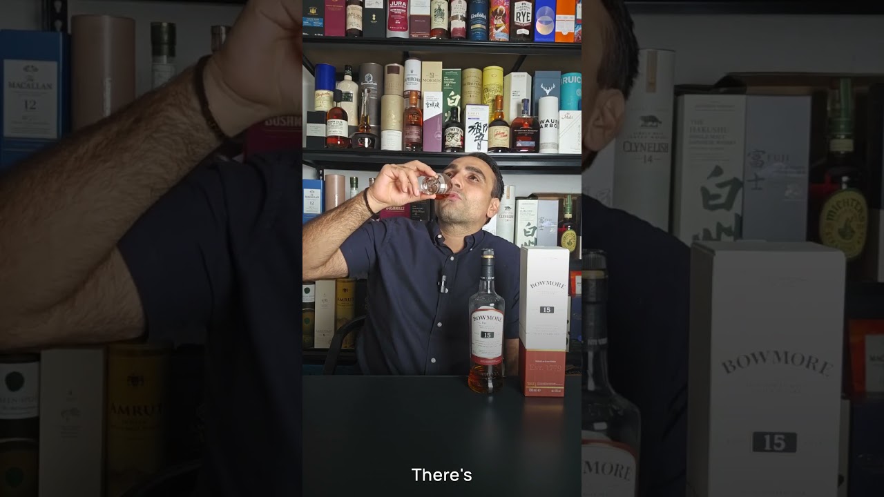 Bowmore 15 Year Old Tasting
