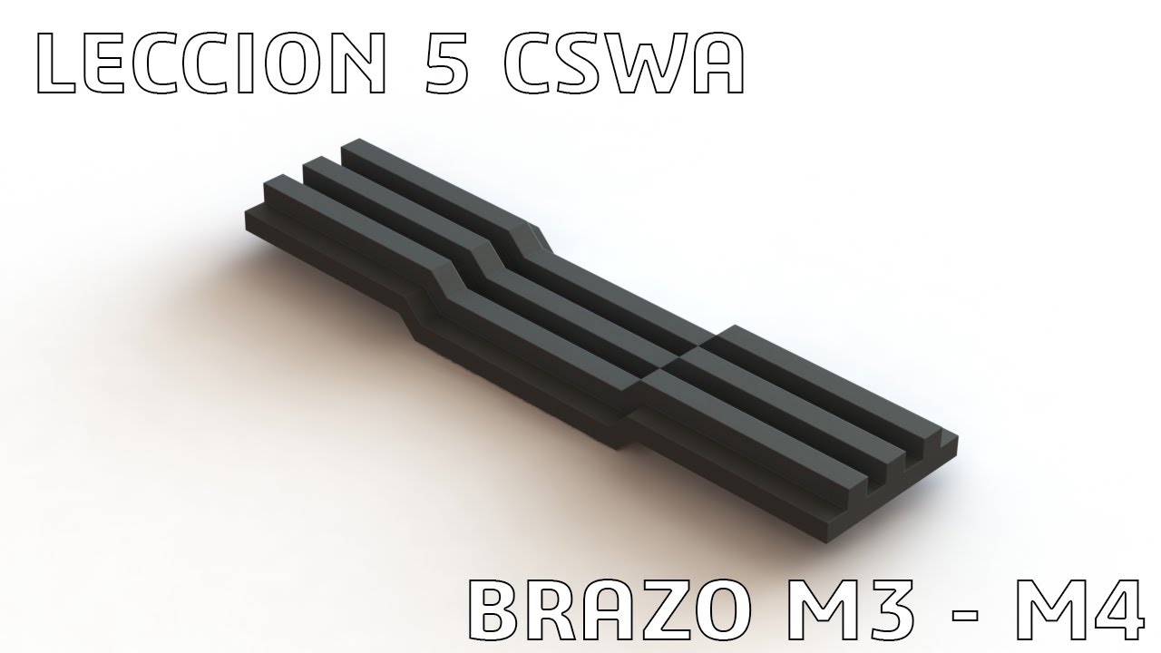 Lección 5 - Barridos - Cursos SolidWorks CSWA CSWP