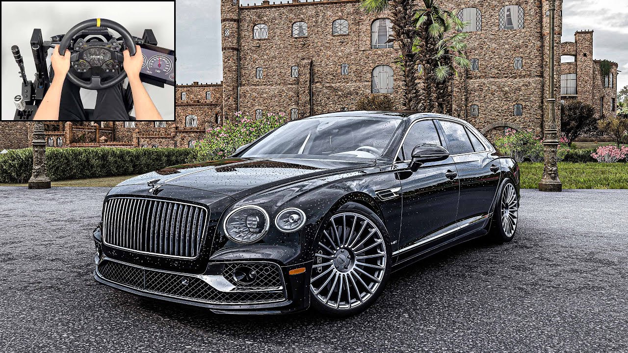 Bentley Flying Spur | Forza Horizon 5 | Steering Wheel Gameplay