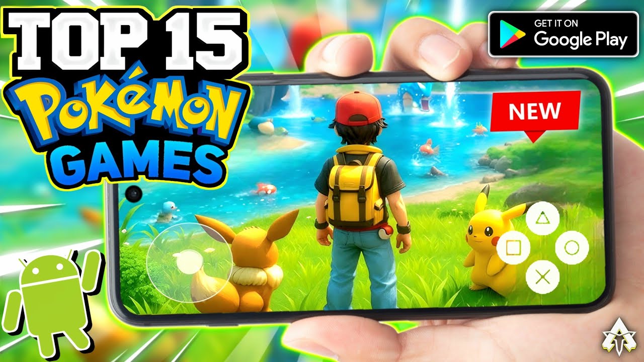 Top 15 BEST Pokemon Games For Android in 2026 - High Graphics | NO Emulator!
