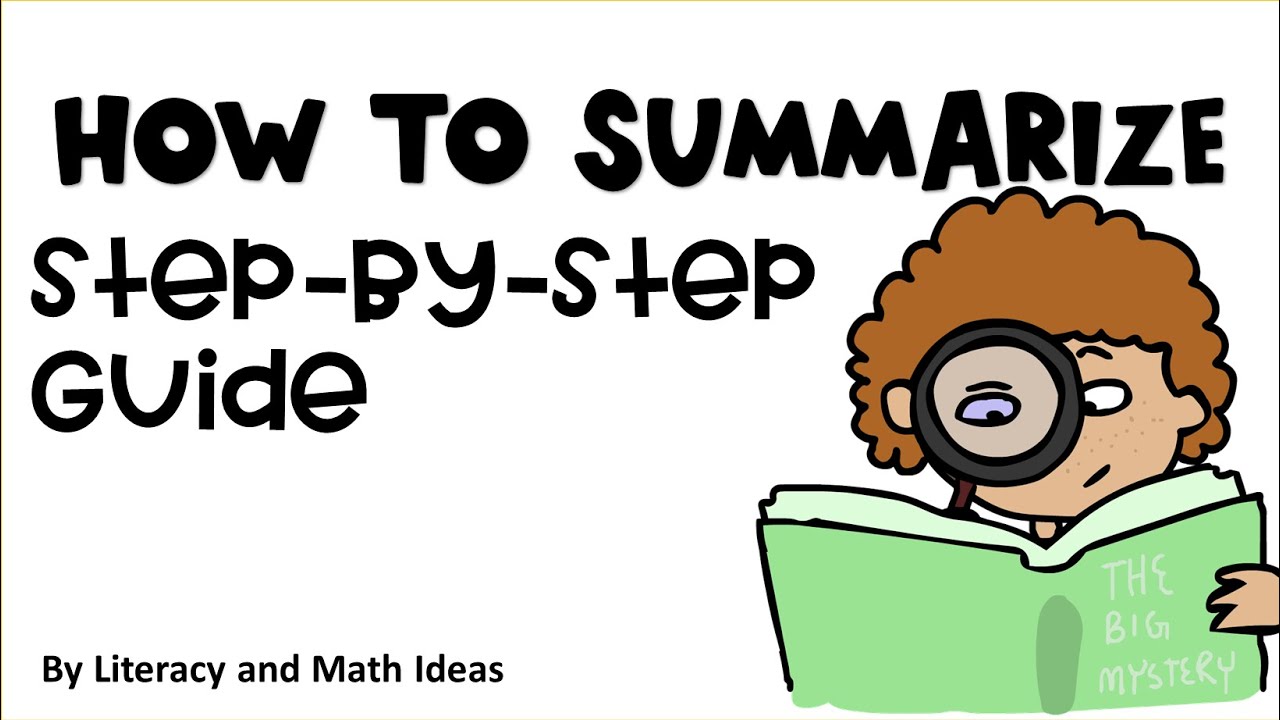 How to Summarize Information