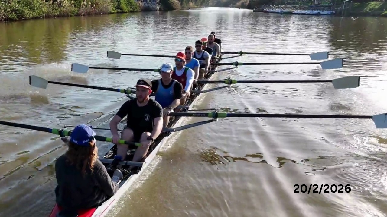 Rowing on the Yarkon - 20/2/2026