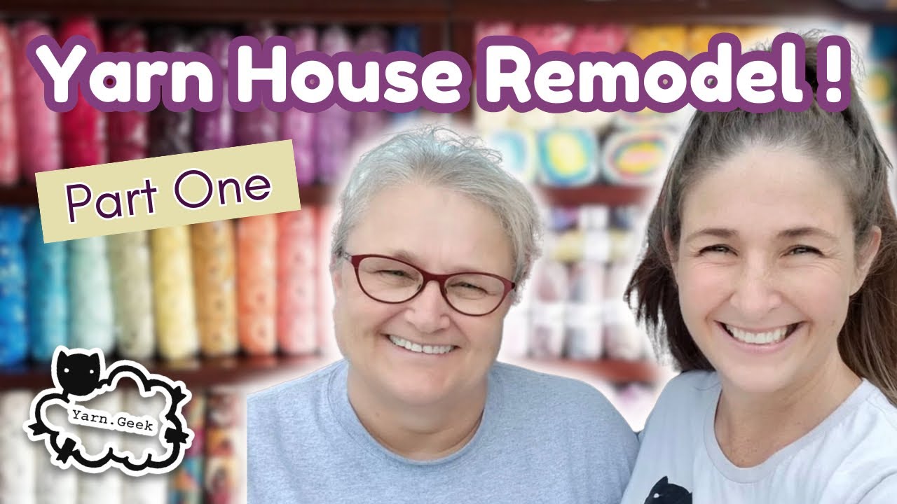 Momma Kitty’s HUGE YARN STASH & House Remodel 🧶🏠 ~ Part One