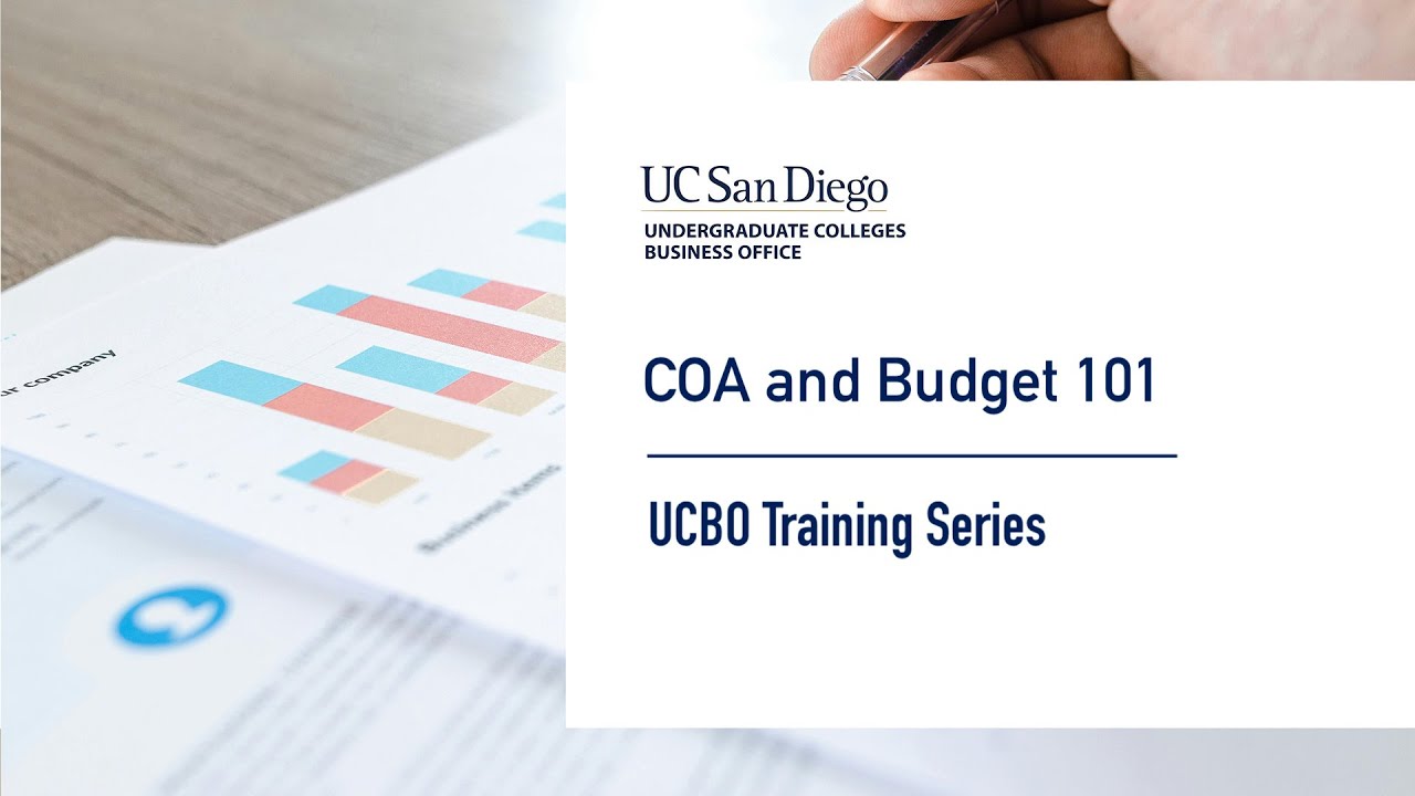 UCBO COA and Budget 101 Training