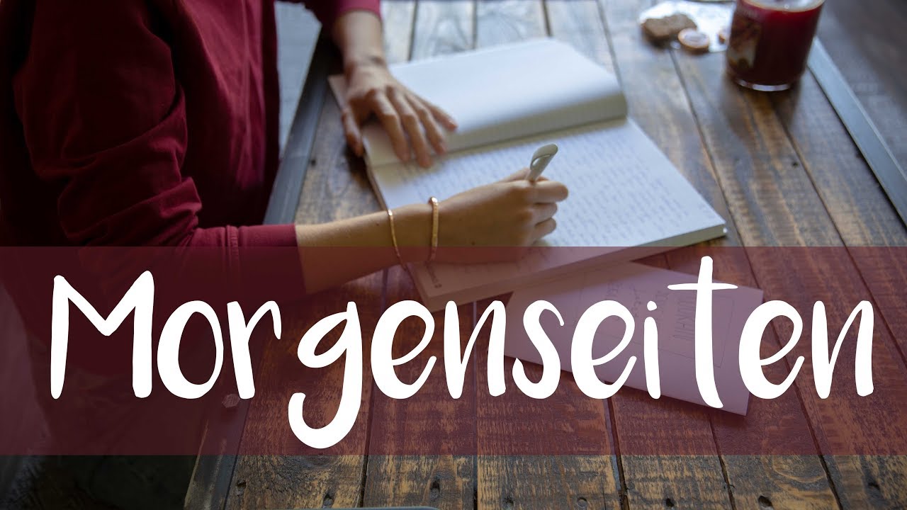 Morgenseiten - kreativer durch morning pages journal?