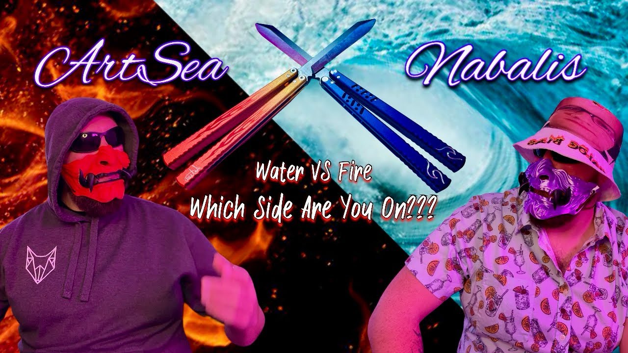A Tale of Water and Fire: ArtSea Flips X Nabalis Wave and Flame Unboxing and Review!