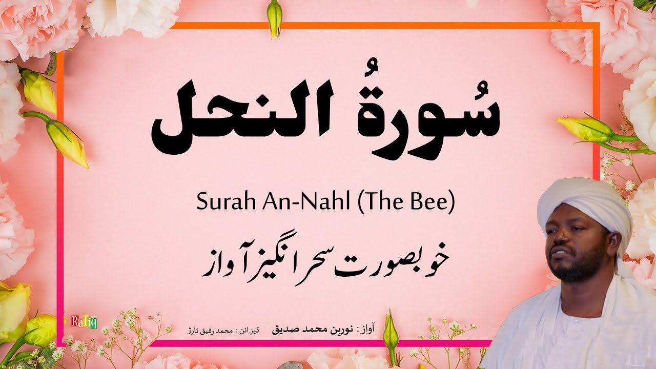 16. Surah An-Nahl سُورةُ النحل | Beautiful Quran Recitation by Qari Noreen Muhammad Siddique