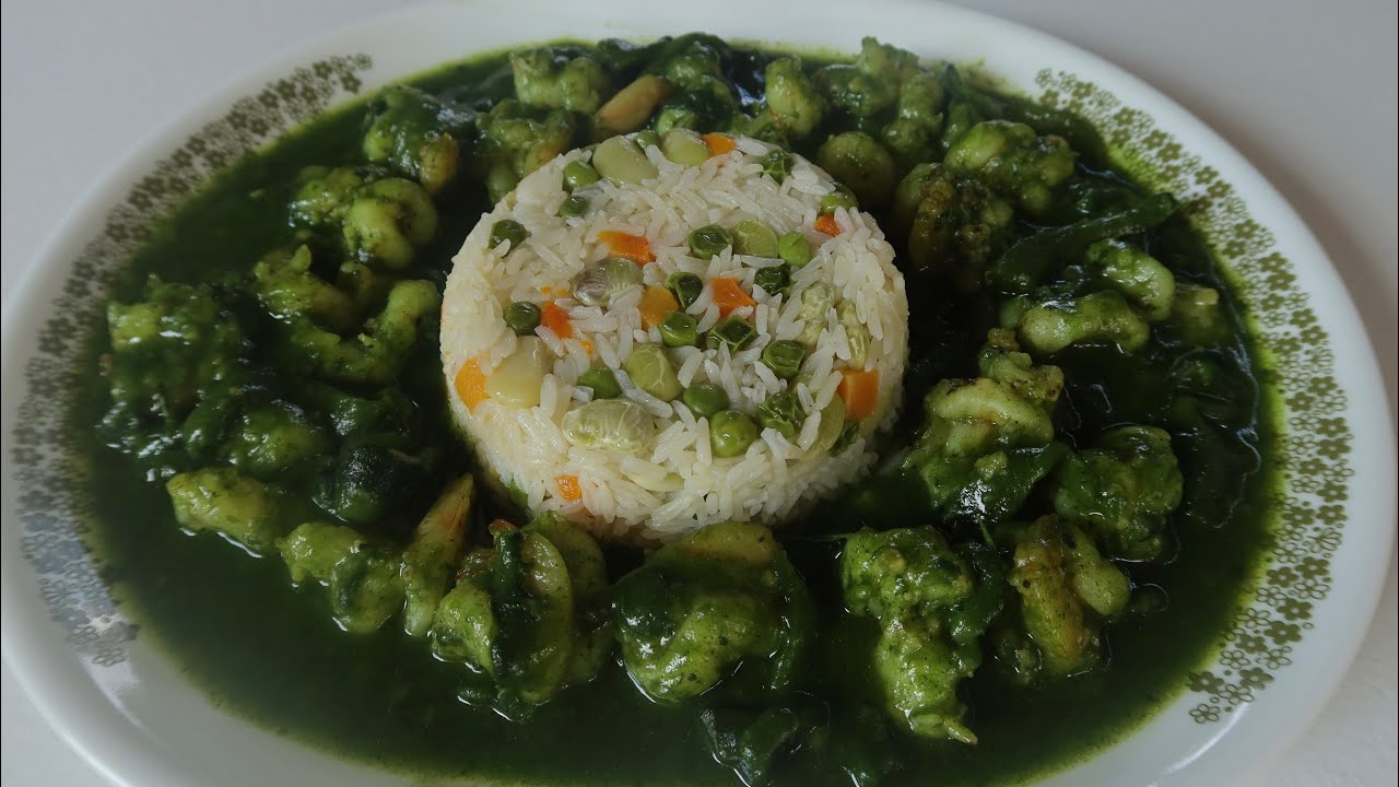 CAMARONES EN SALSA VERDE CON RAJAS DE CHILE POBLANO