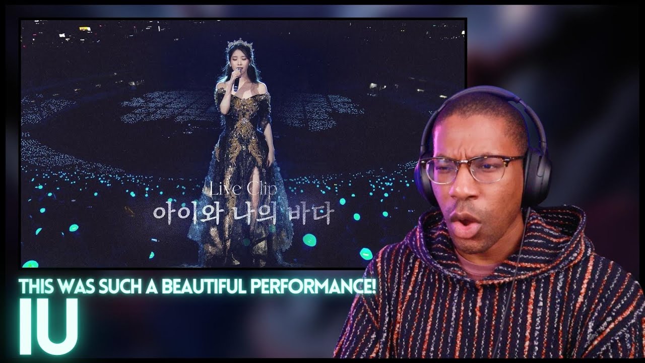 IU | My Sea Live Clip 2022 Concert REACTION | A Beautiful Performance!