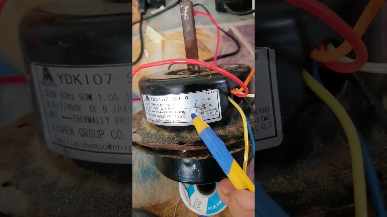 طريقة ربط ماطور المبردة البلاستك